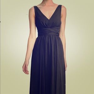 Amsale Black Justine Gown